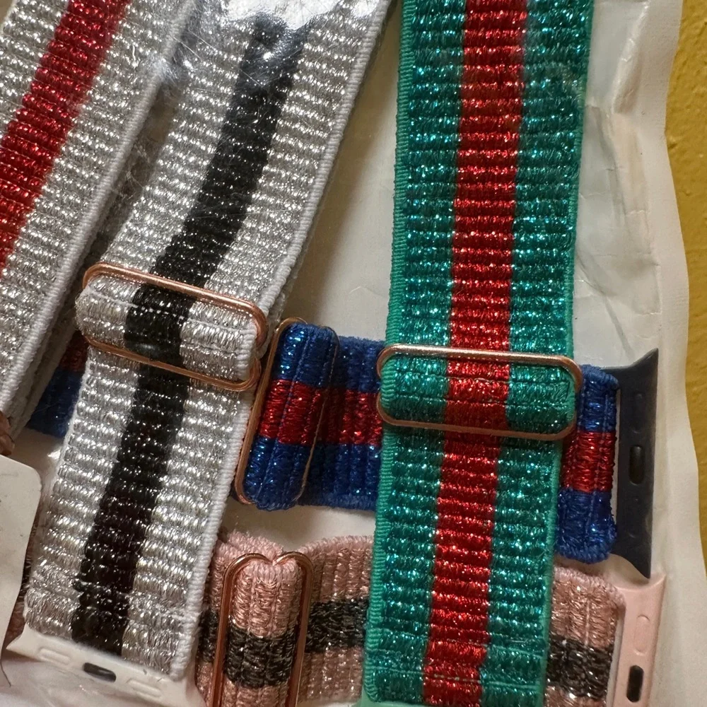 Colorful Glitter Apple Watch Bands